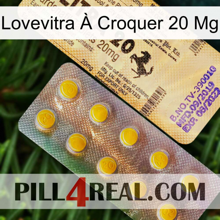 Lovevitra À Croquer 20 Mg new06